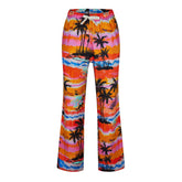 Psychedelic Palms Loose Trousers