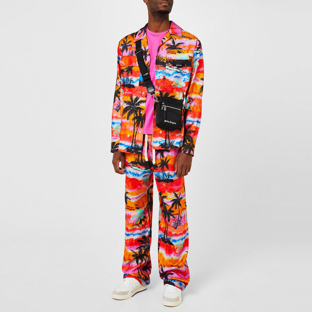 Psychedelic Palms Loose Trousers