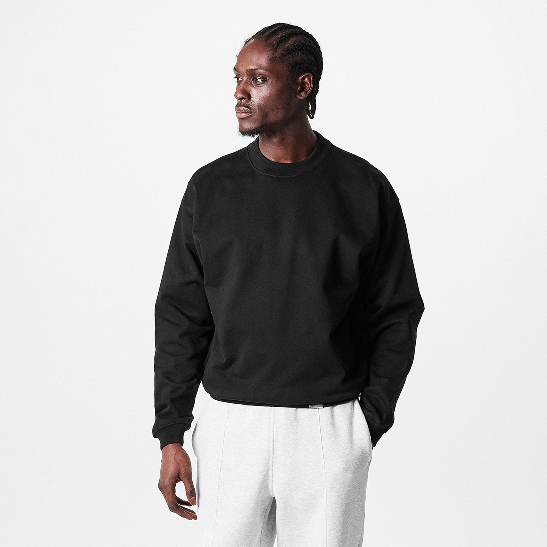 Men's Rep Initial Sweatshirt, Minimalist Design