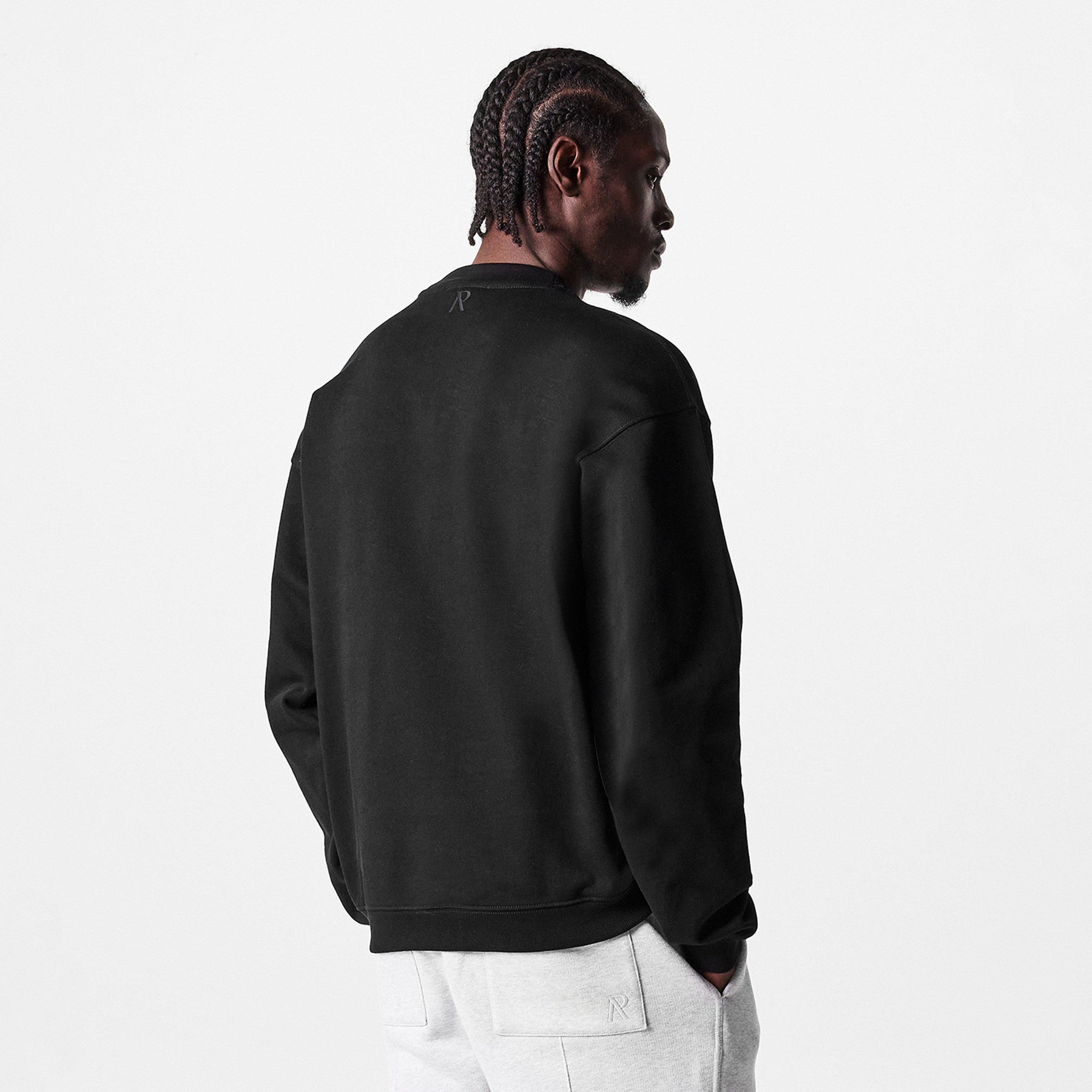 Men's Rep Initial Sweatshirt, Minimalist Design