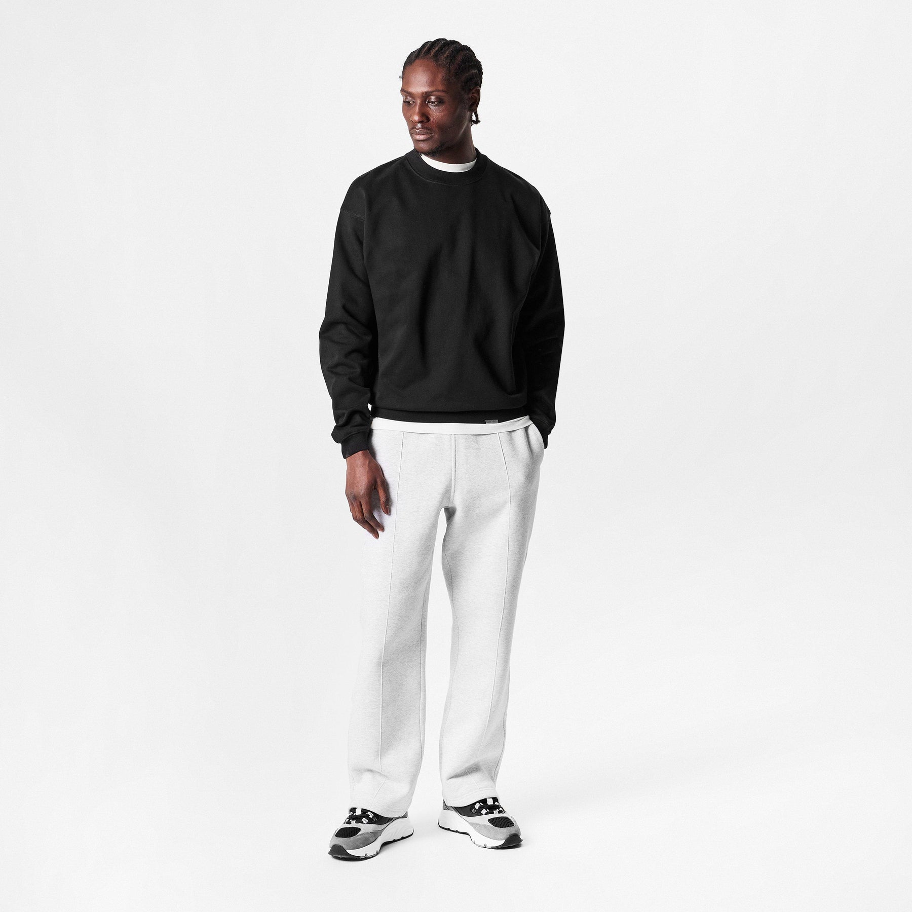 Men's Rep Initial Sweatshirt, Minimalist Design