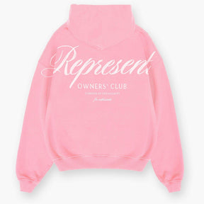 Men's Owner's Script Hoodie, Water-Based Screen Print