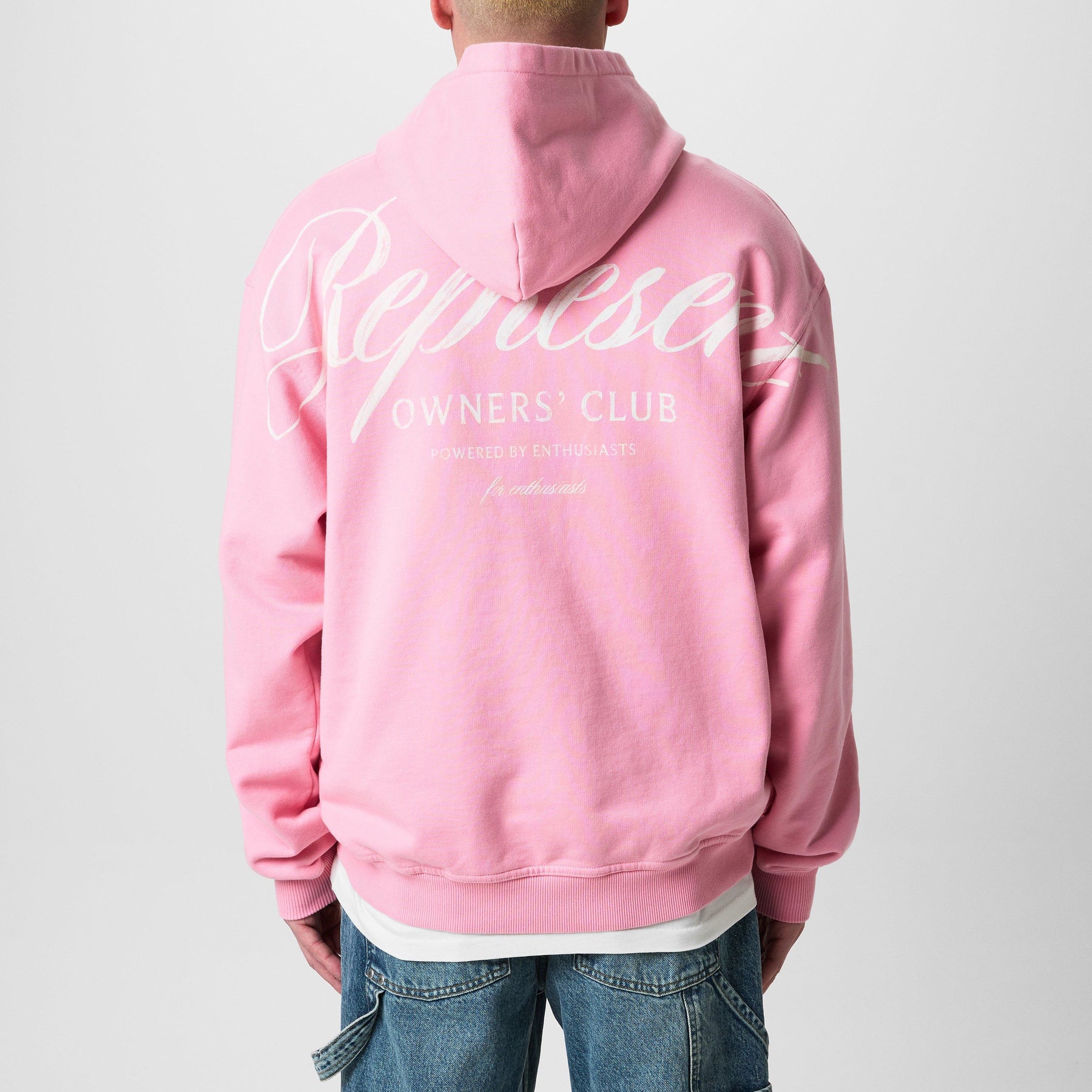 Men's Owner's Script Hoodie, Water-Based Screen Print