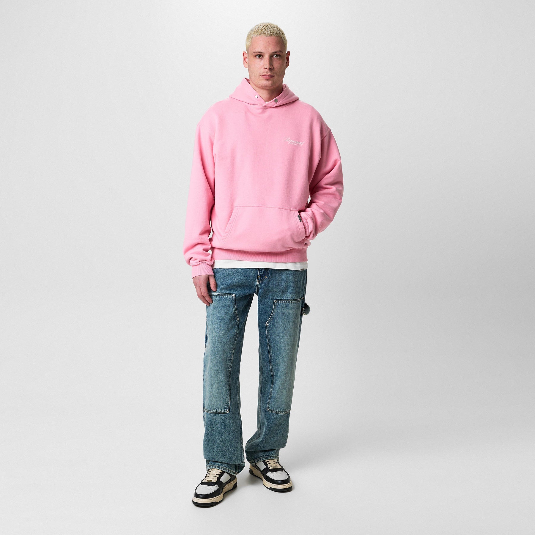 Men's Owner's Script Hoodie, Water-Based Screen Print