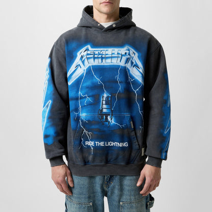 Metallica Ride The Lightning Hoodie