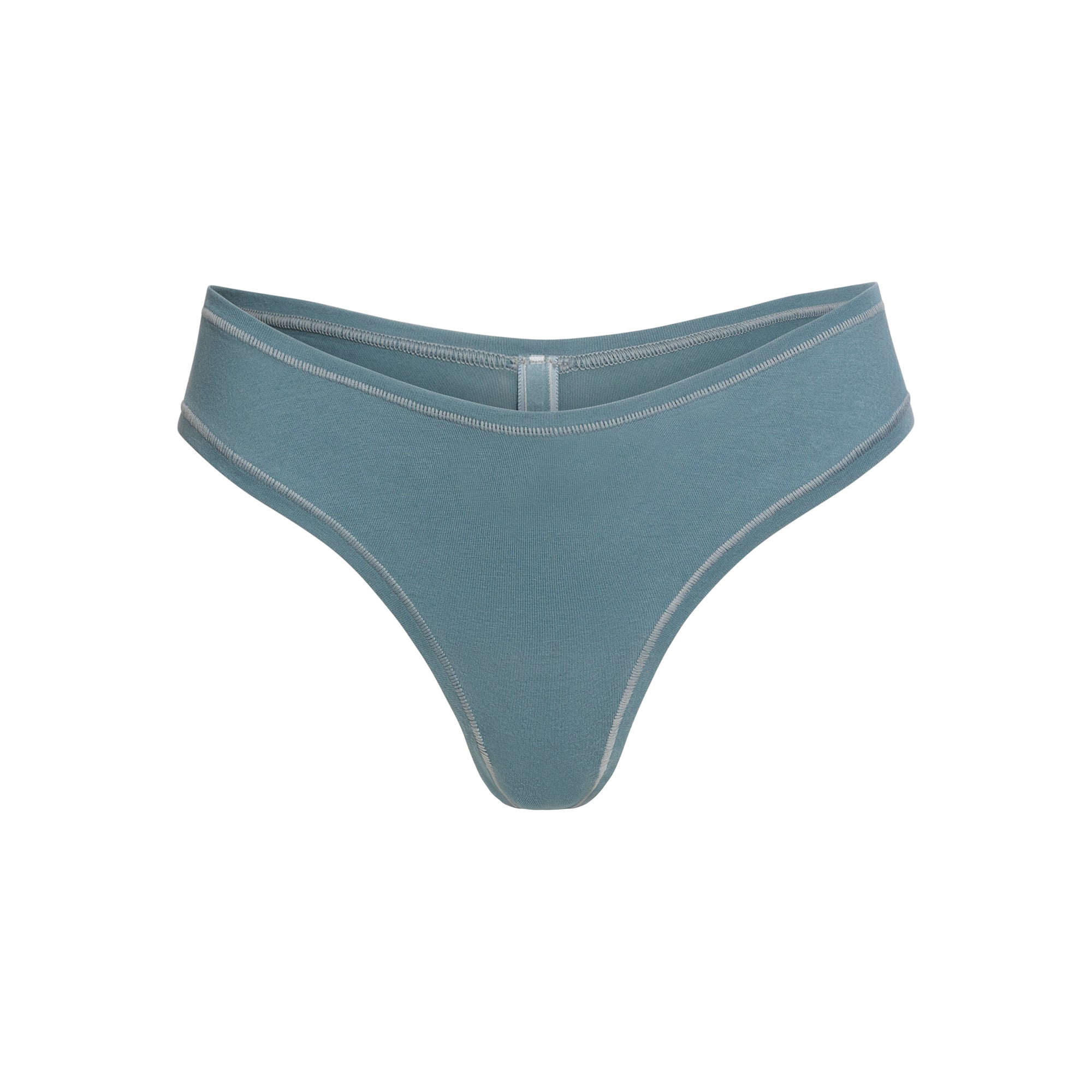 Cotton Jersey Dipped Thong
