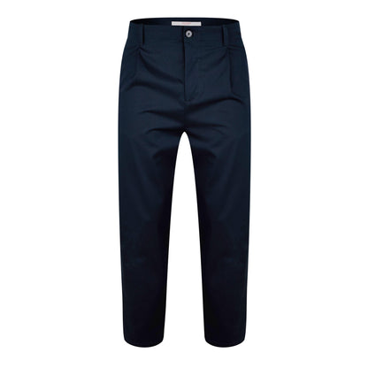 Pleat Detail Tapered Trousers