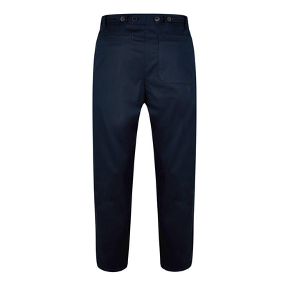 Pleat Detail Tapered Trousers