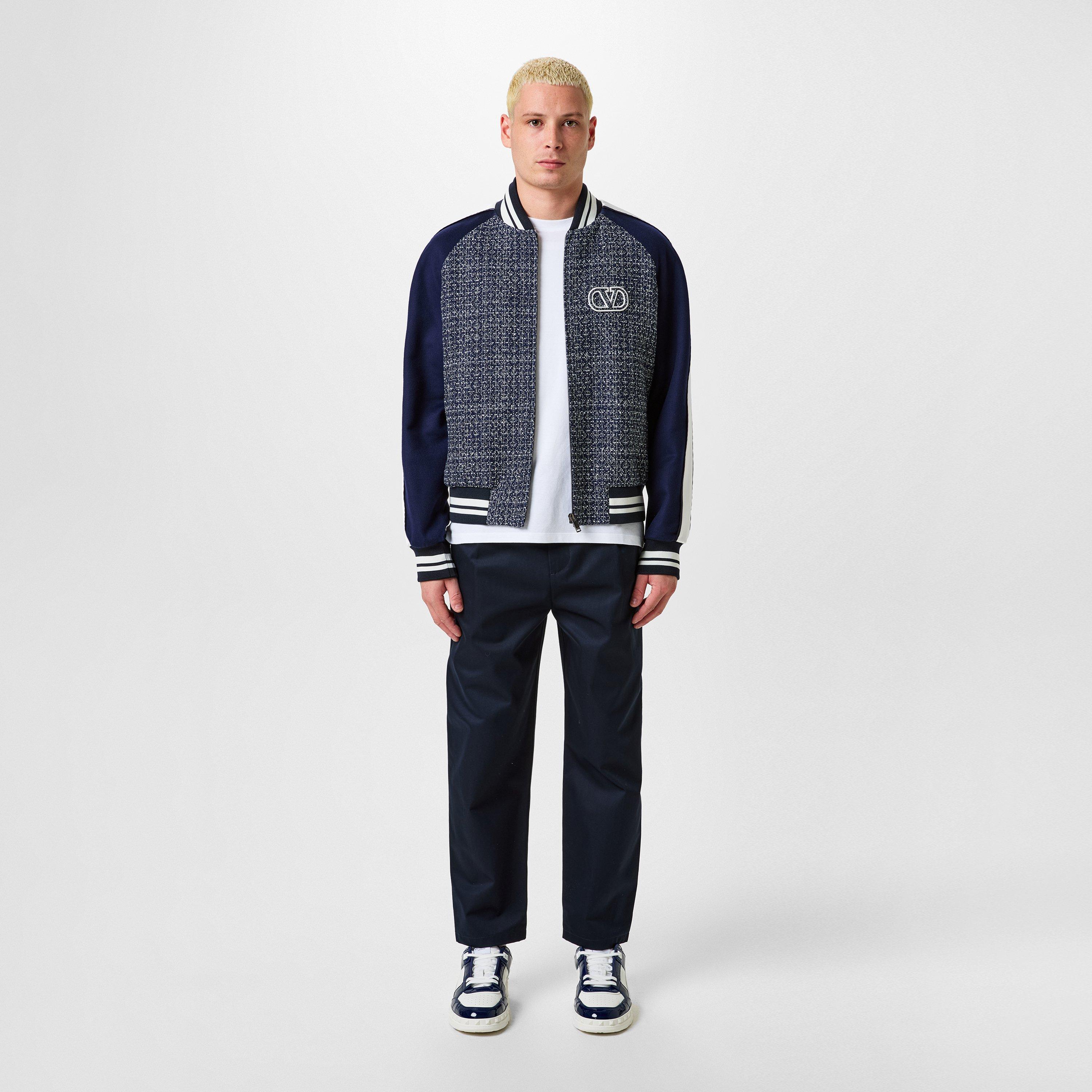 Pleat Detail Tapered Trousers