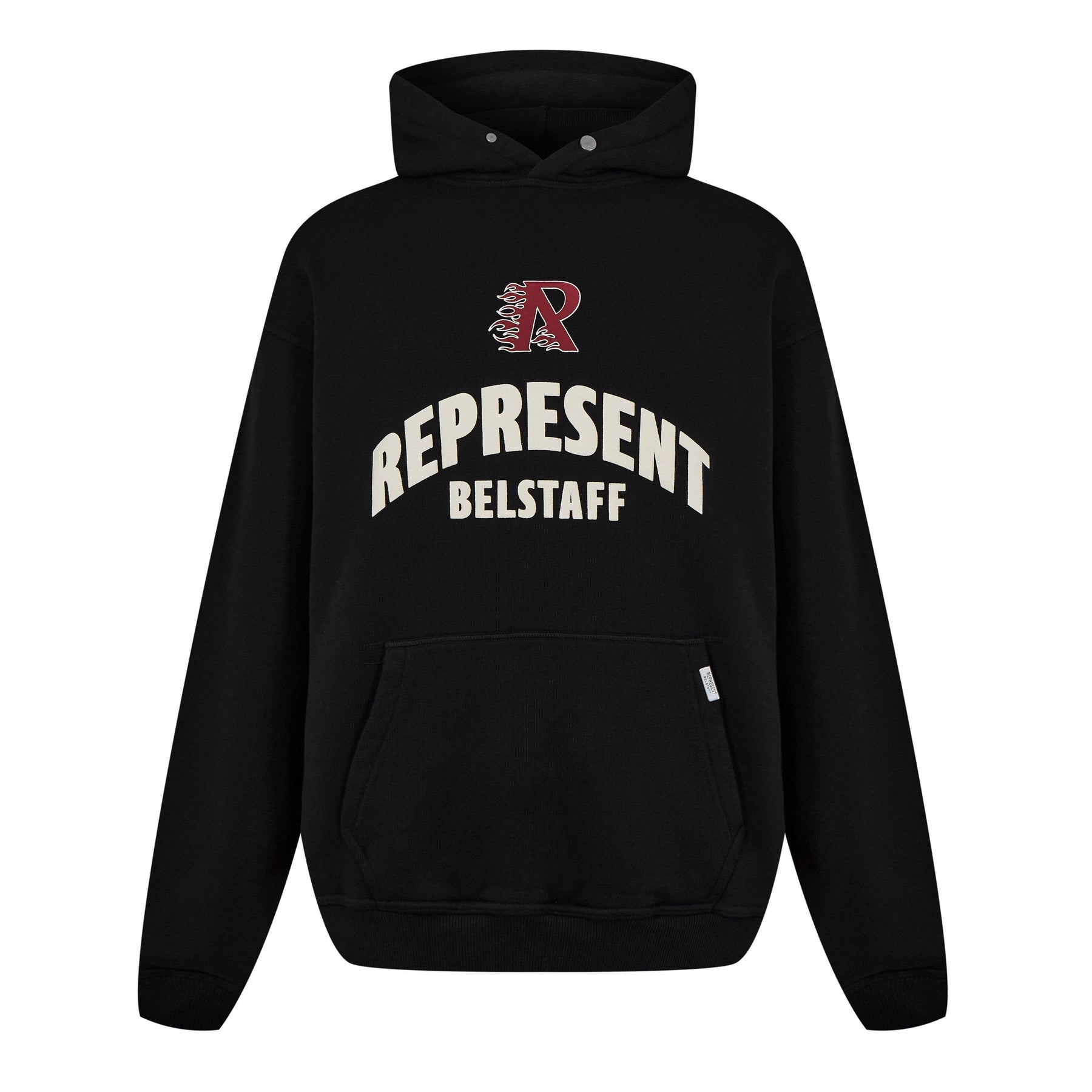 Men's Flame Phoenix Graphic Print Hoodie