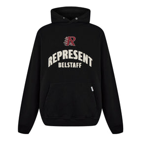 Men's Flame Phoenix Graphic Print Hoodie