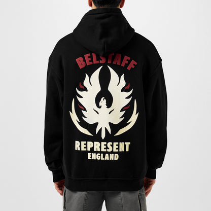 X Belstaff Flame Phoenix Hoodie