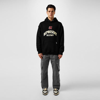 Men's Flame Phoenix Graphic Print Hoodie