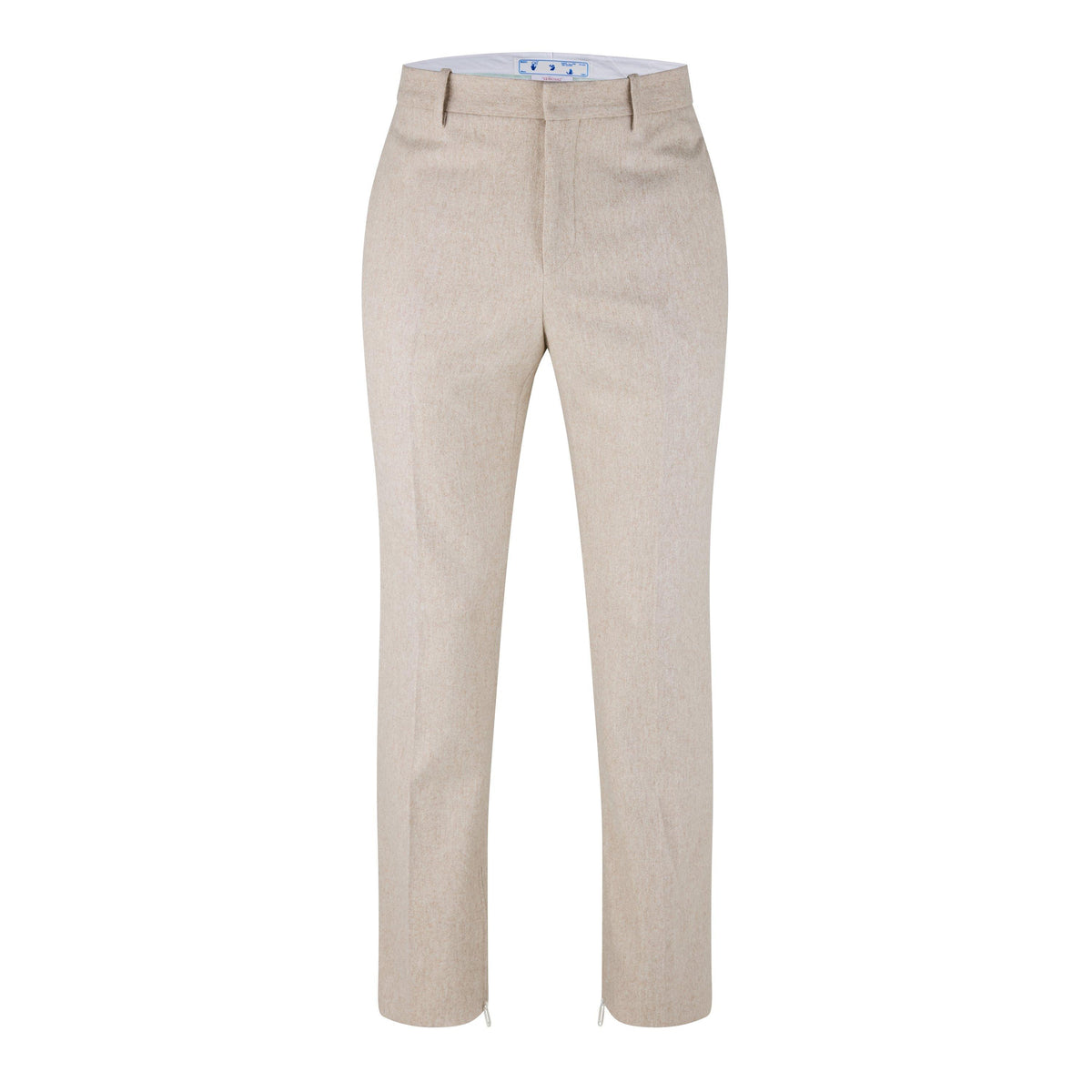Slim Fit Zip Trousers