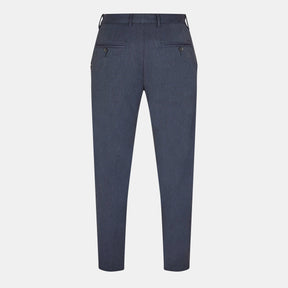 Men's Slim Fit Chinos, Sleek Design Trousers