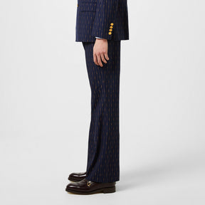 Horsebit-Print Trousers