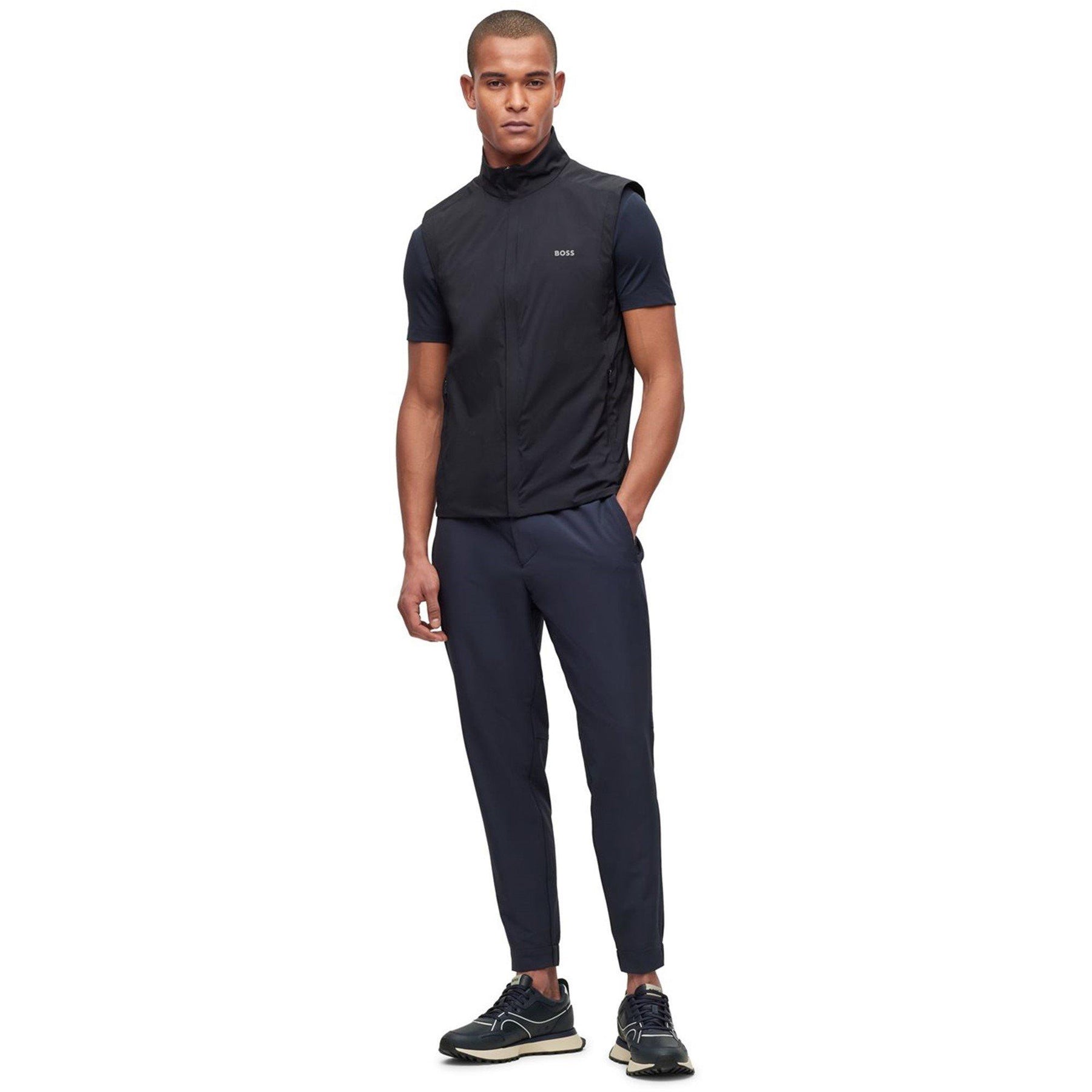 Mens Slim-fit Flex Trousers