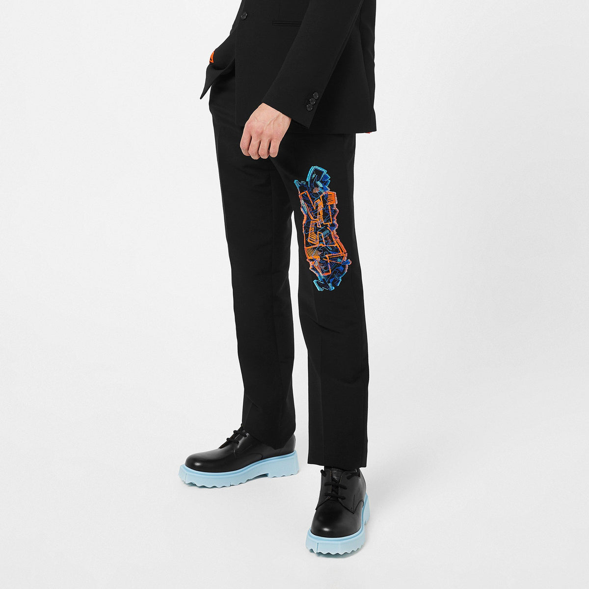 Graffiti Slim Fit Trousers