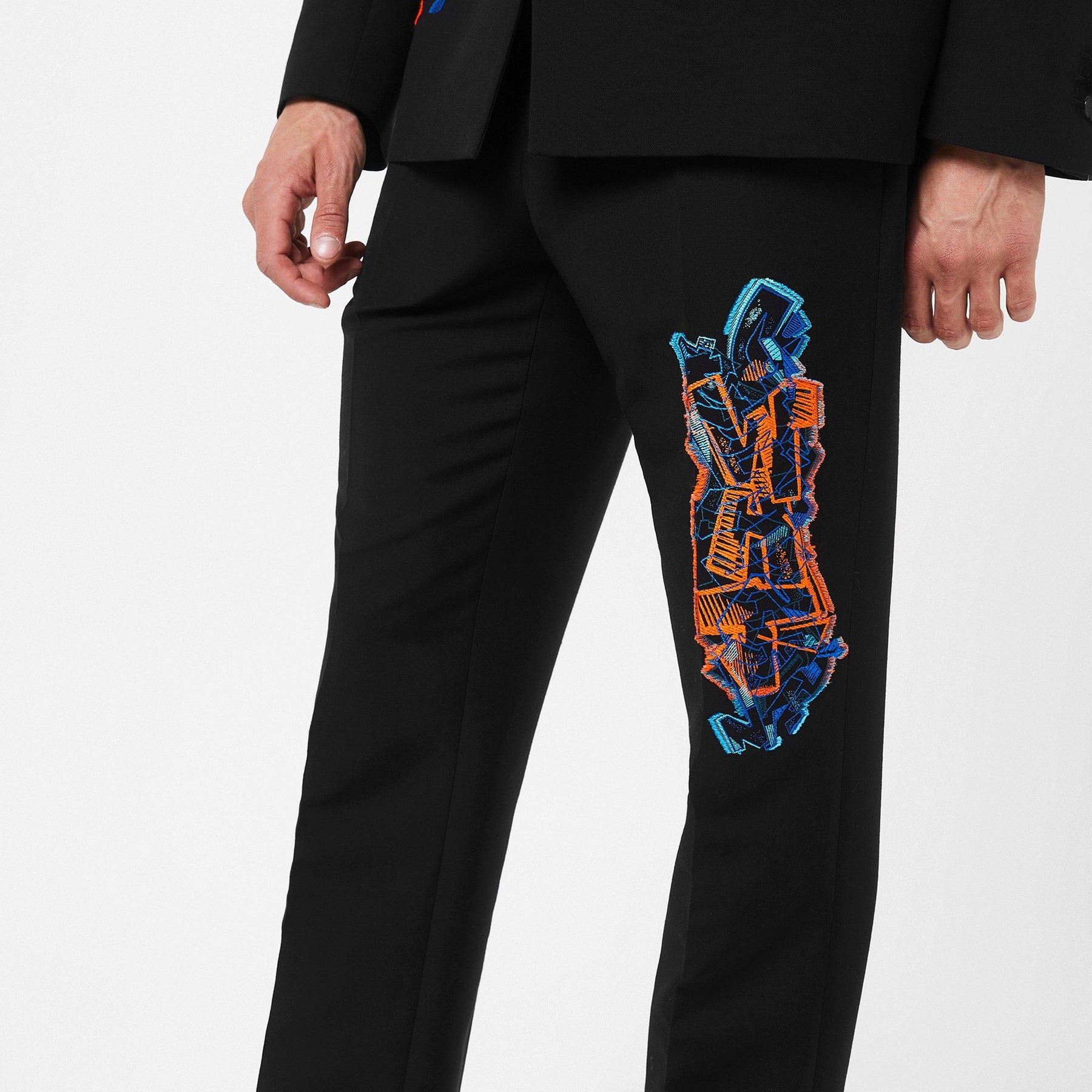 Graffiti Slim Fit Trousers