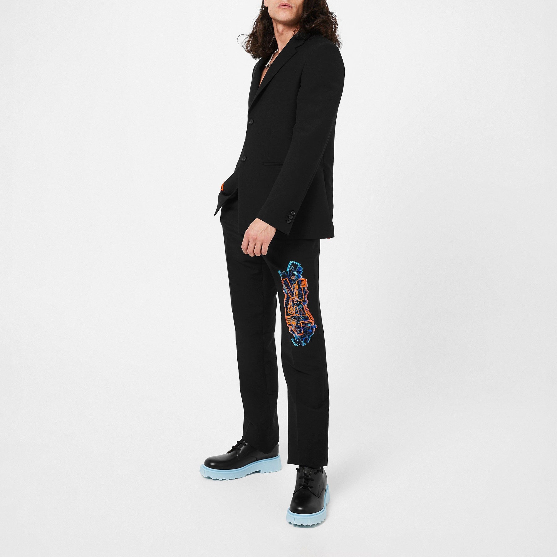 Graffiti Slim Fit Trousers