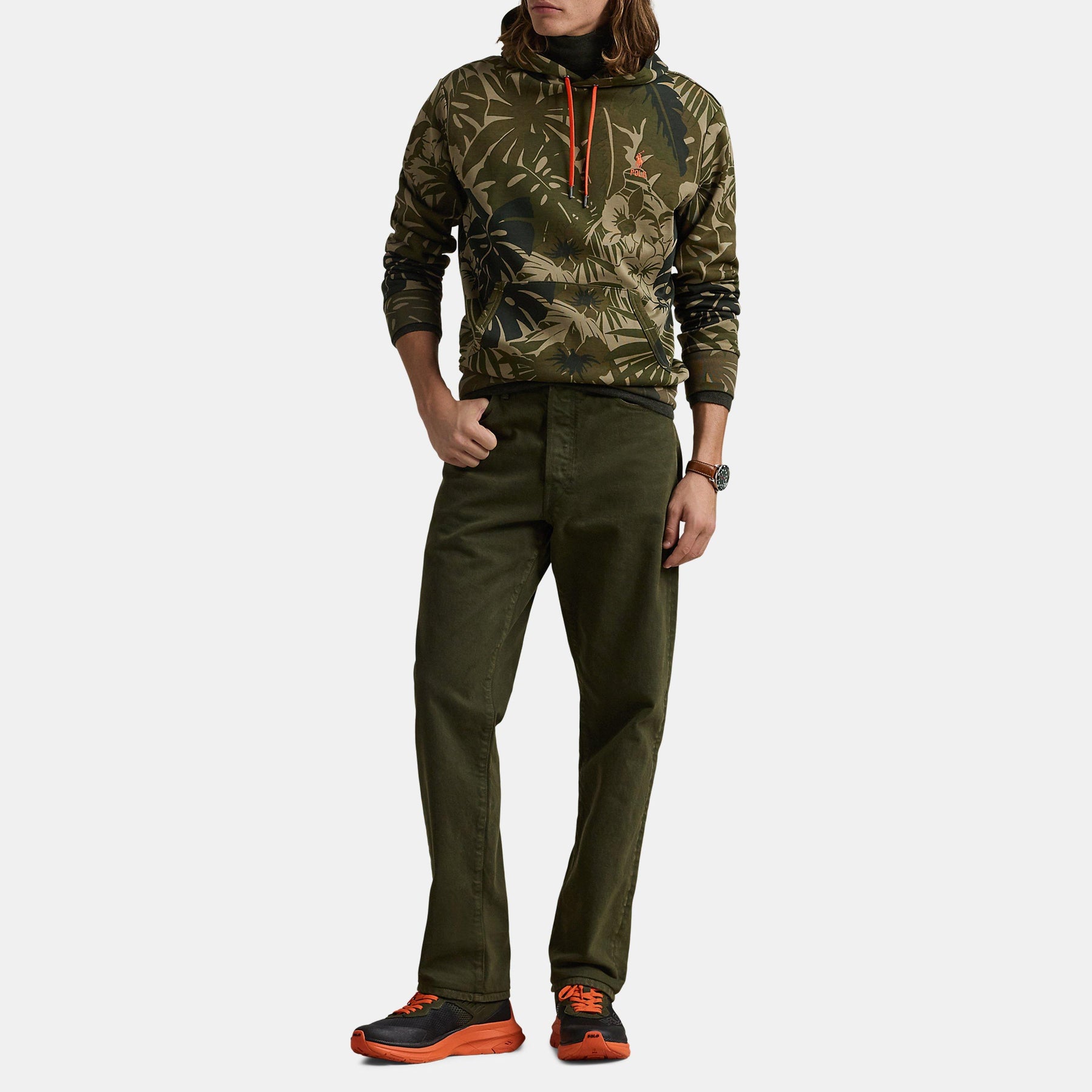 Palm-Camo Double Knit Hoodie