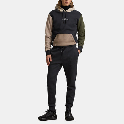Colourblock Double Knit Hoodie