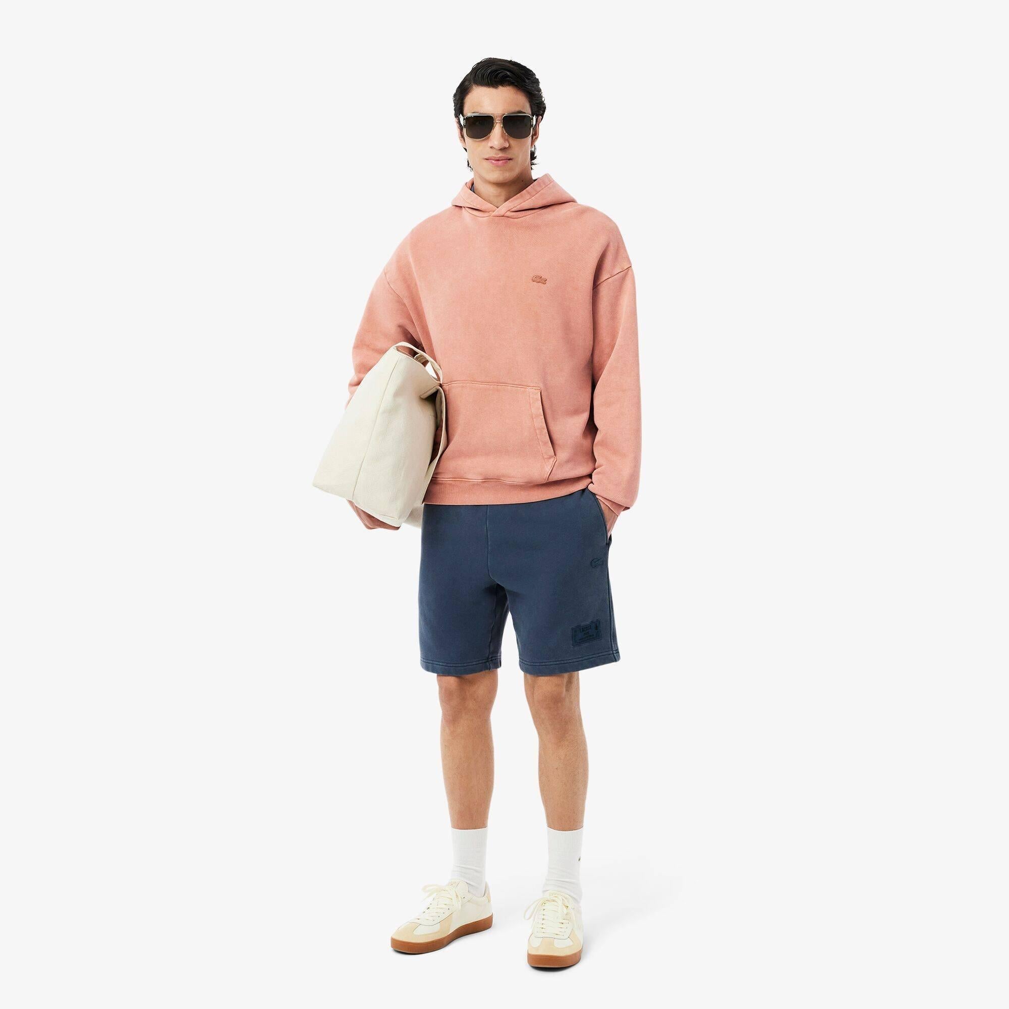 Garment Dyed Relaxed Fit Over the Head Hoodie