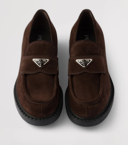 Suede Loafers