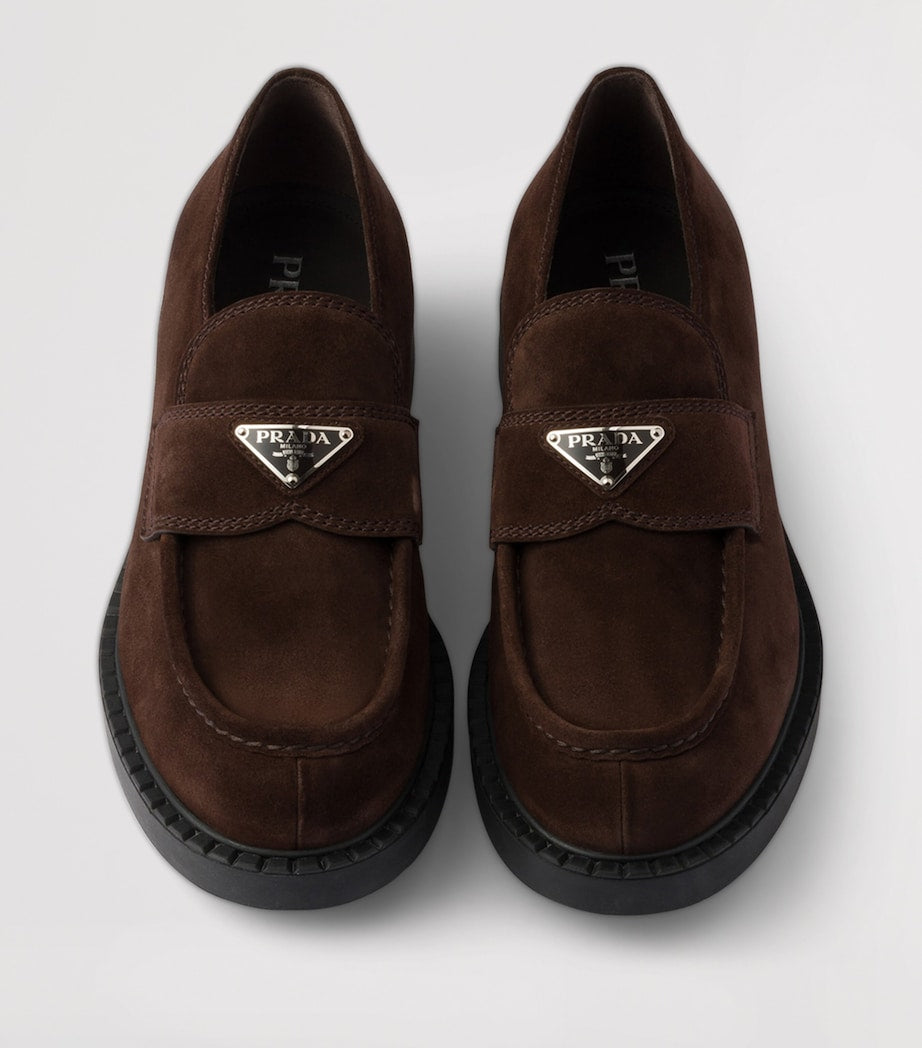 Suede Loafers