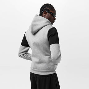 Contrast Band Hoodie