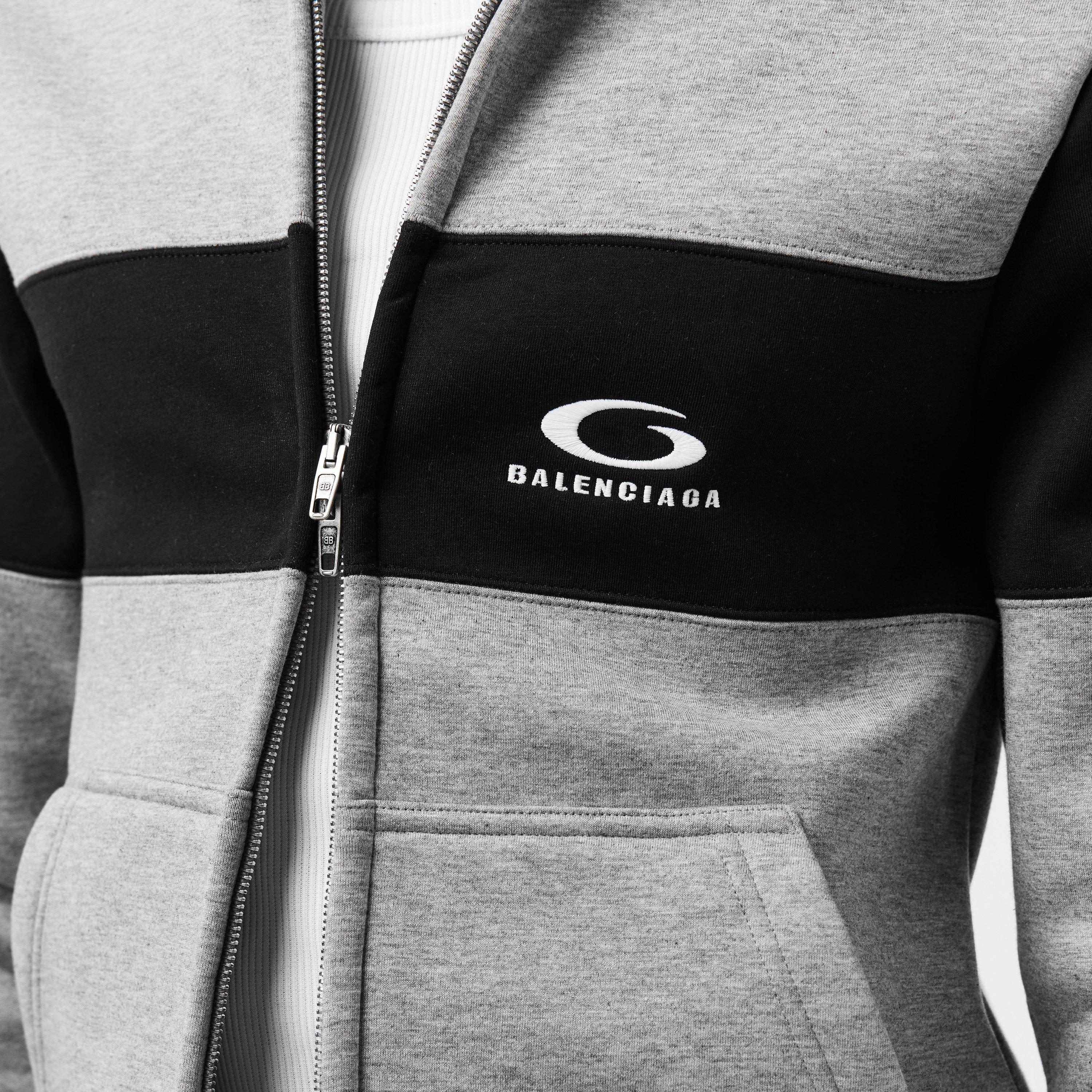 Contrast Band Hoodie