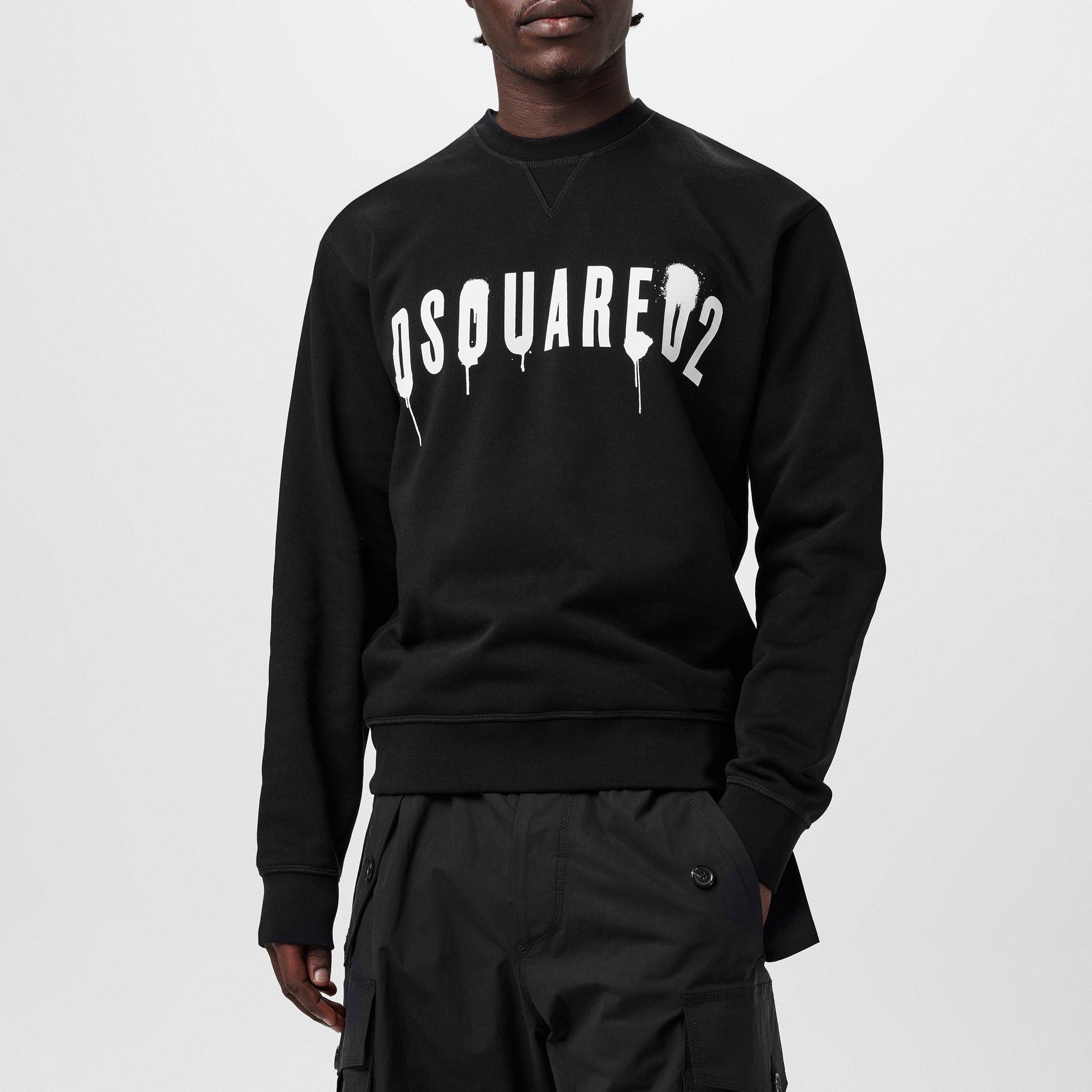 Logo Spray Cool Sweater