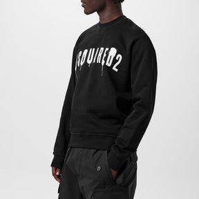 Logo Spray Cool Sweater