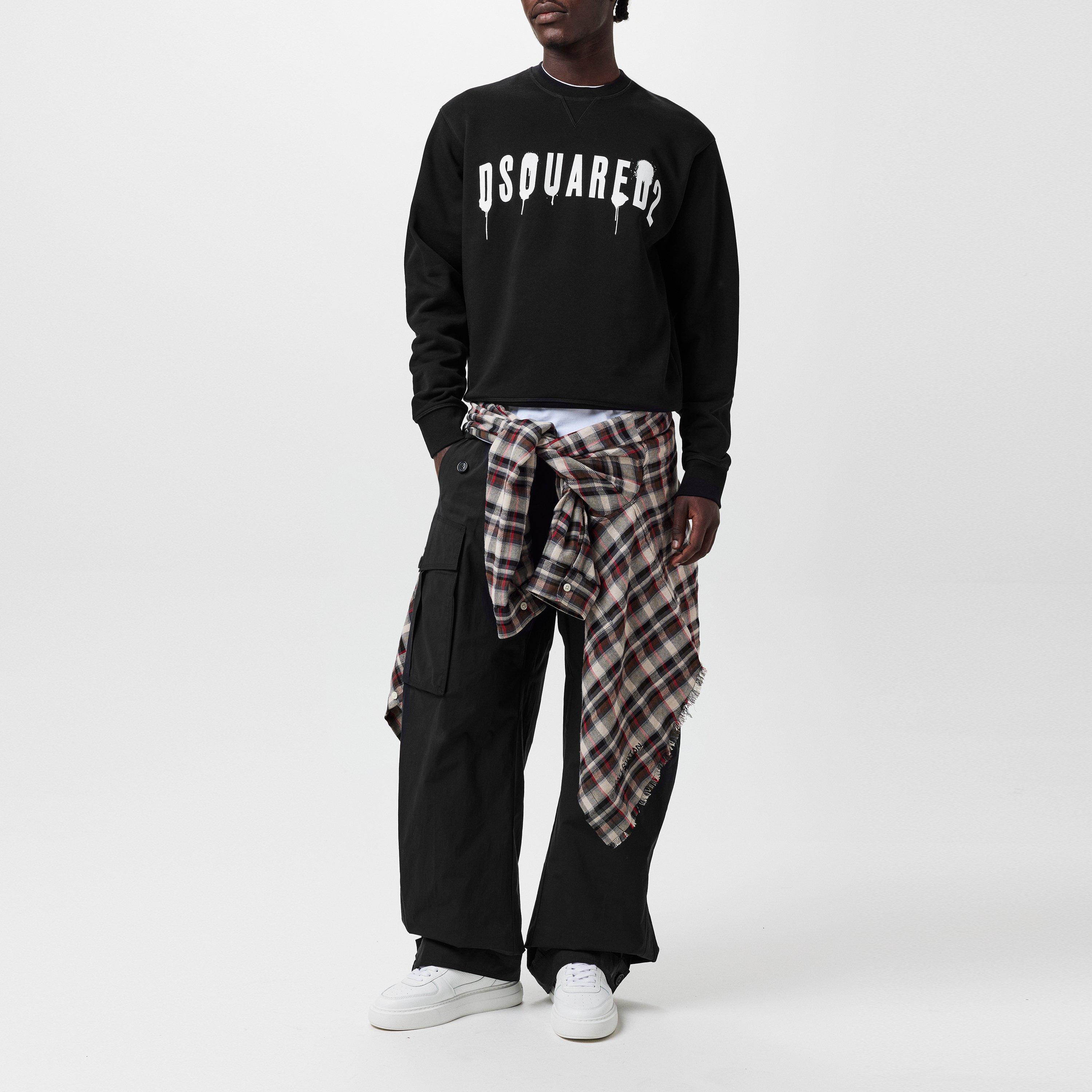 Logo Spray Cool Sweater