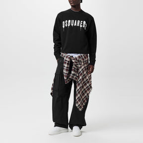 Logo Spray Cool Sweater