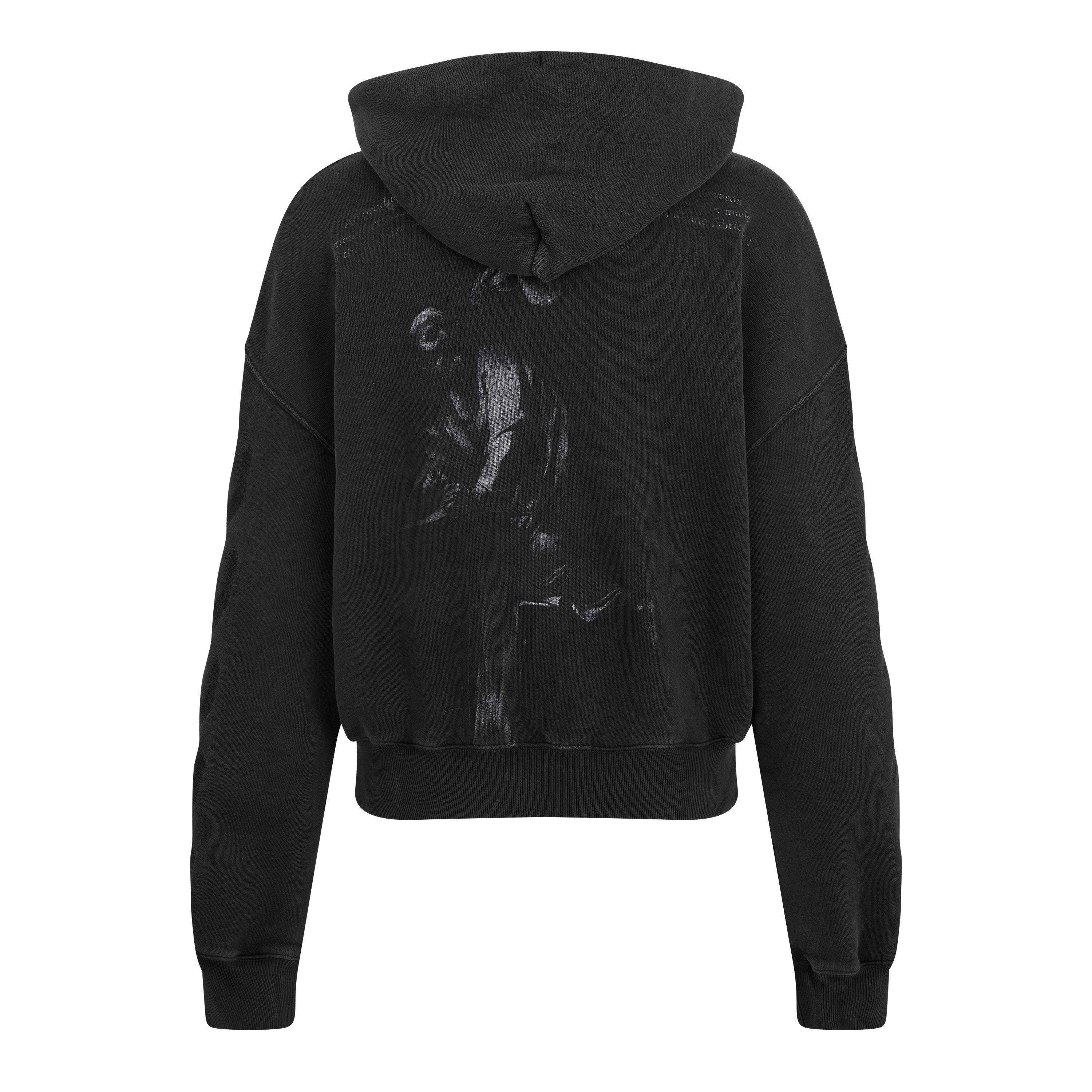 Men's Saint Matthew Distressed Graphic Print Hoodie