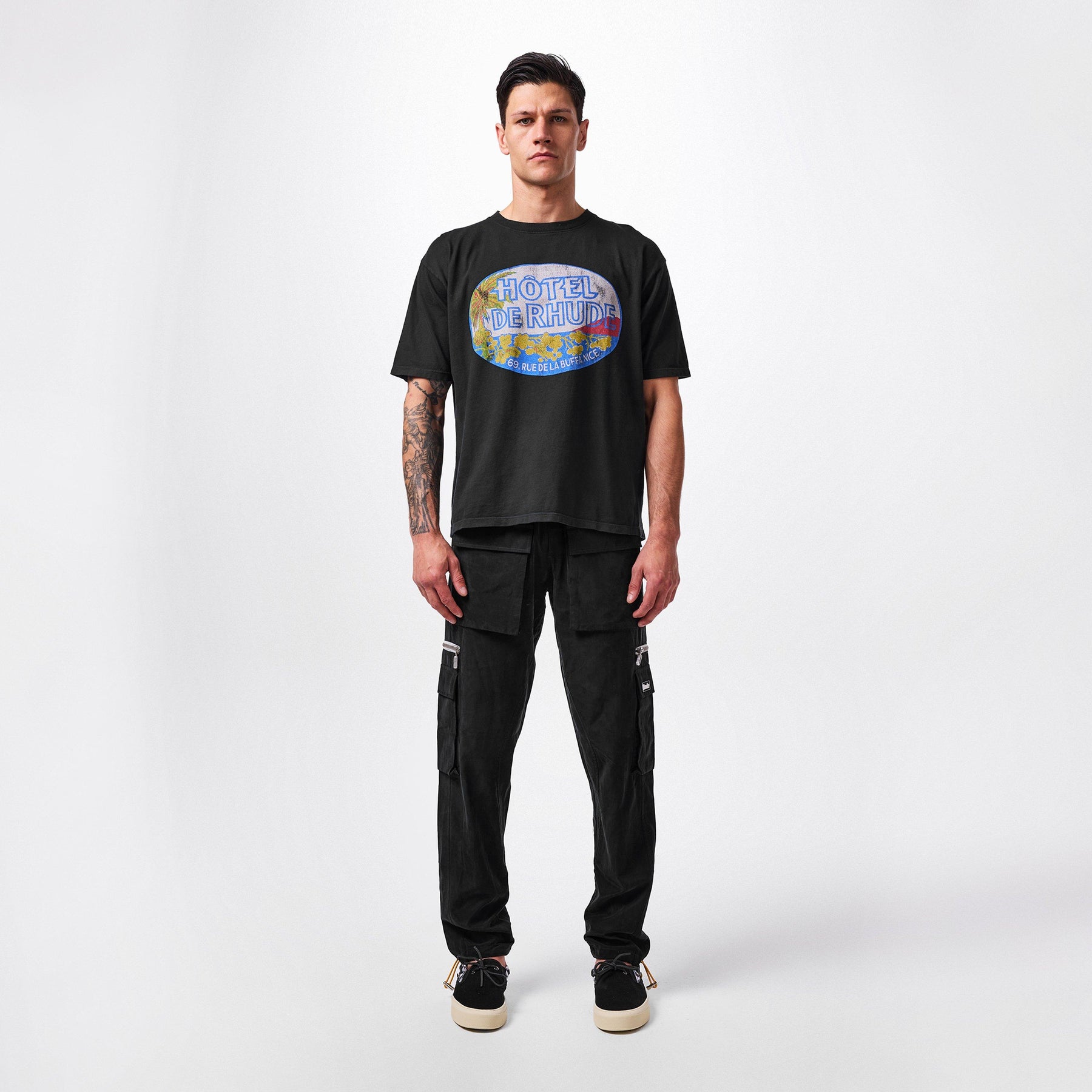 Cupro Cargo Pants