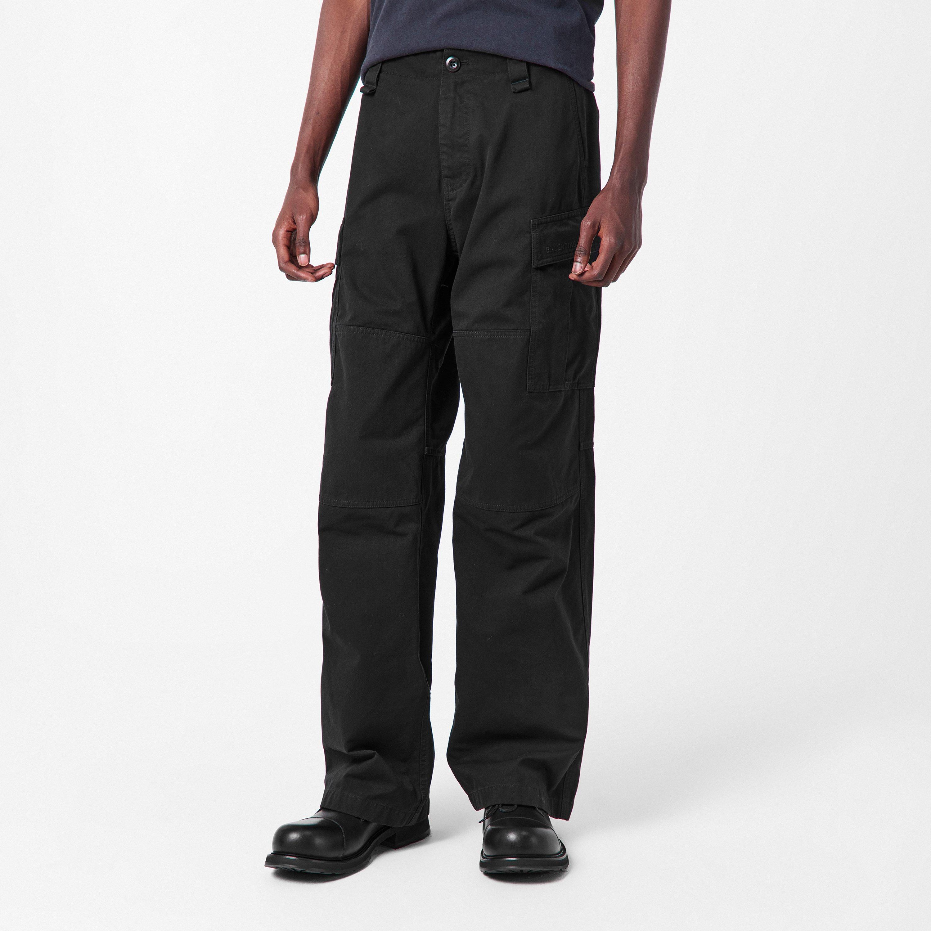 Multi-Pocket Cargo Trousers