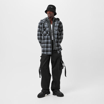 Regular Fit Drawstring Cargo Trousers