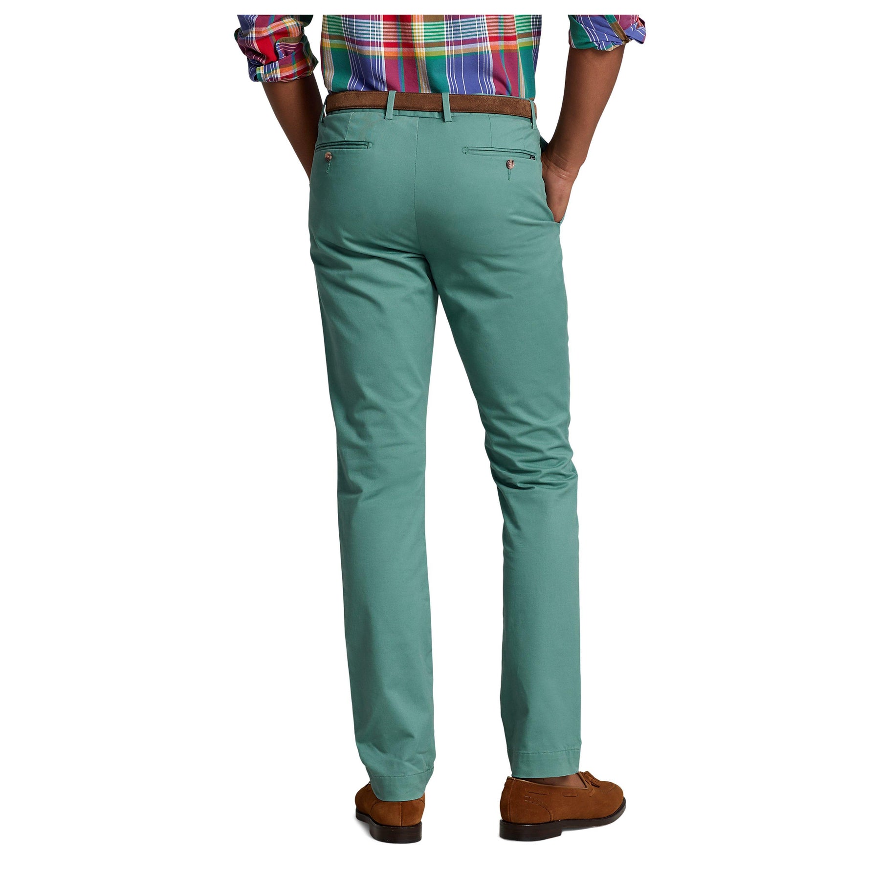Flat Chino Trousers