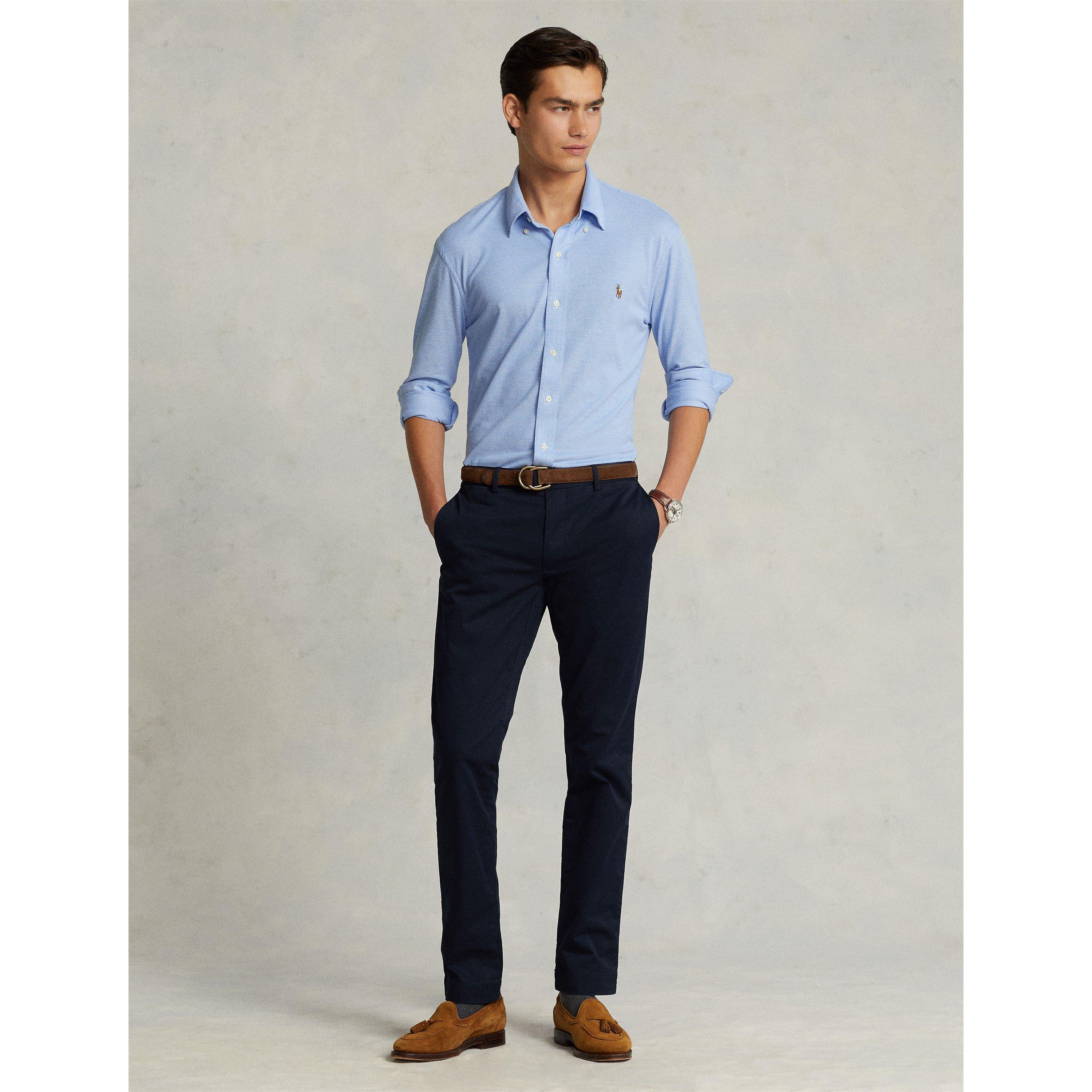 Flat Chino Trousers