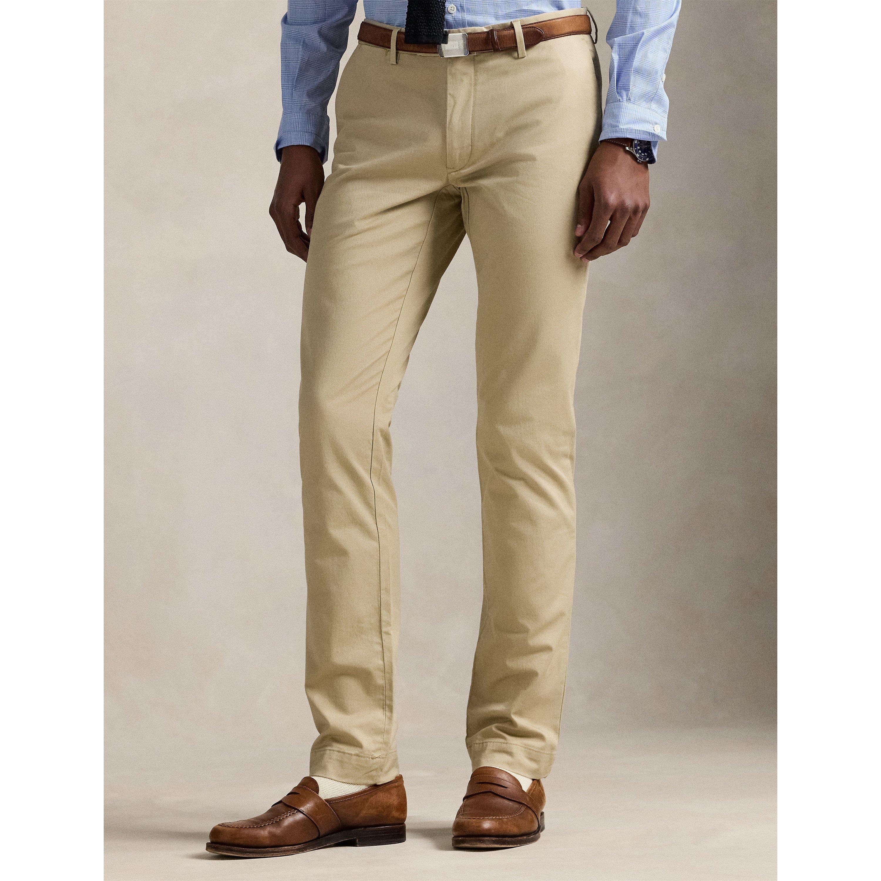 Flat Chino Trousers