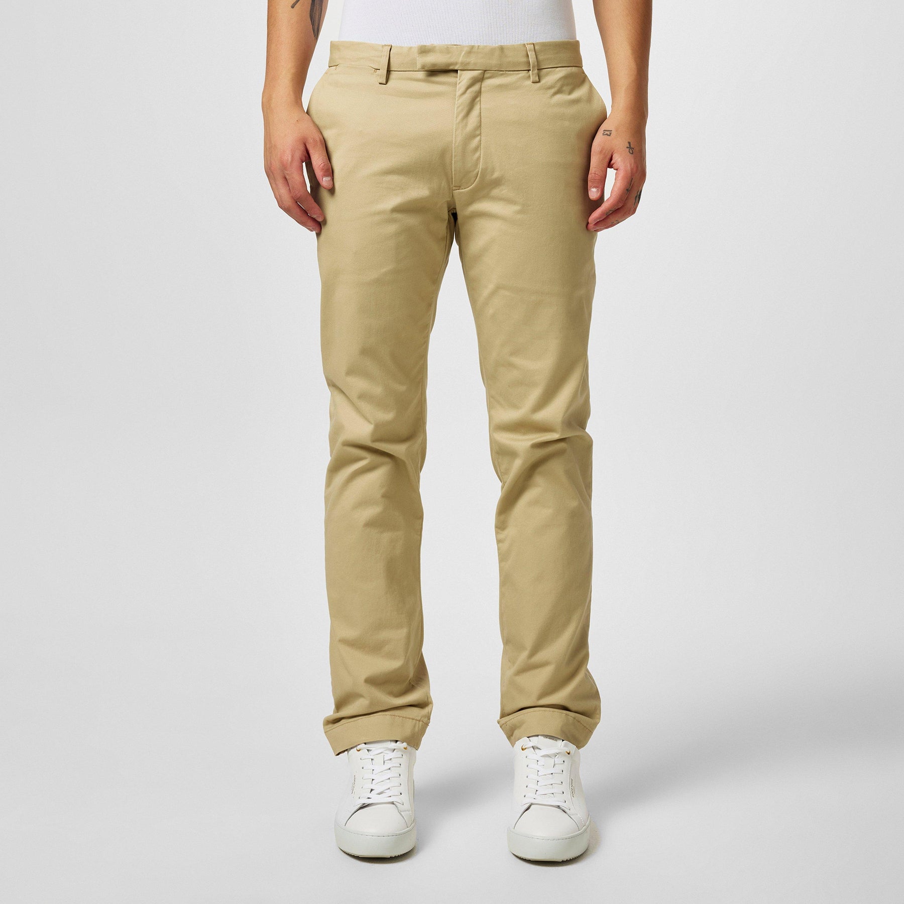 Flat Chino Trousers