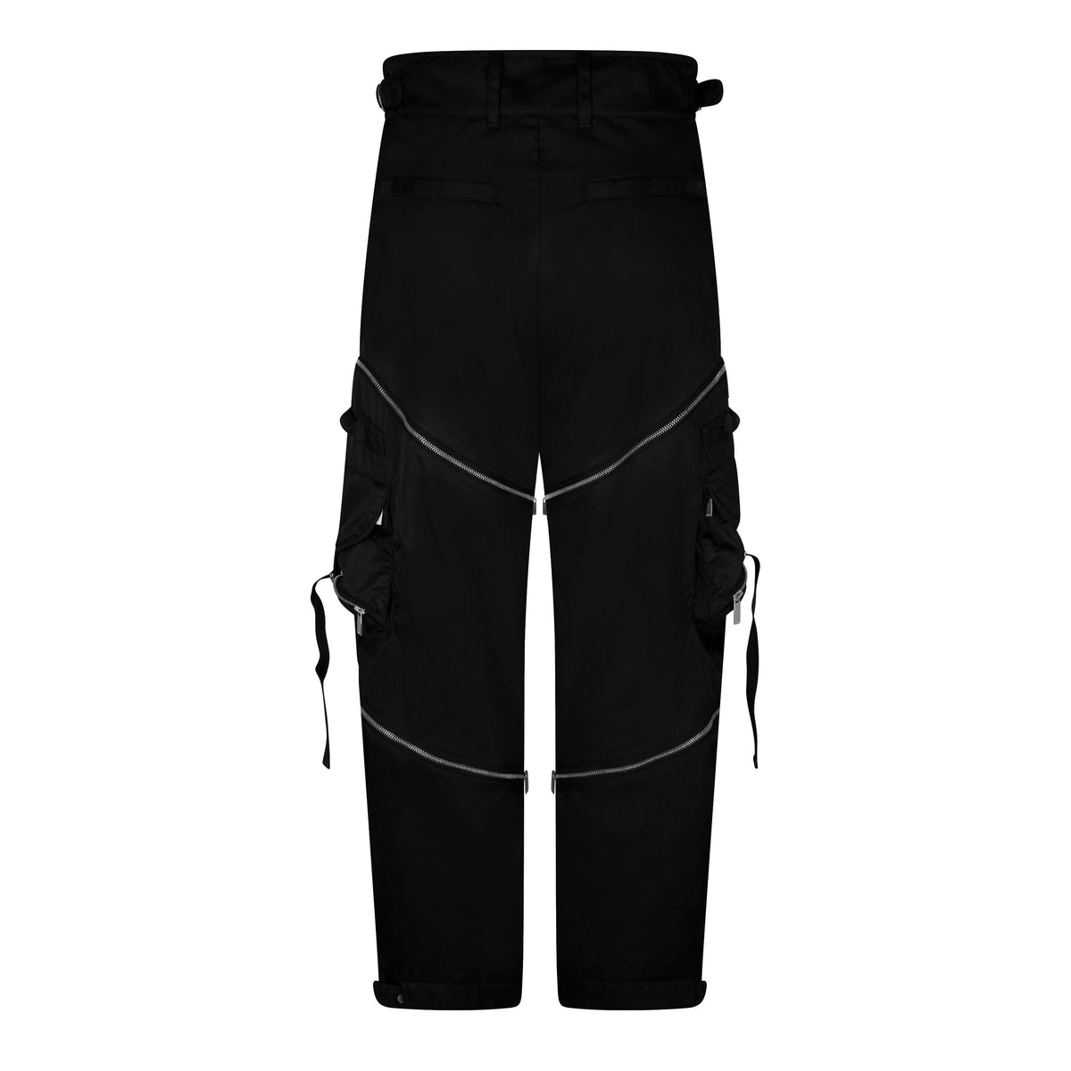Zipped Cargo Trousers