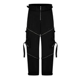 Zipped Cargo Trousers