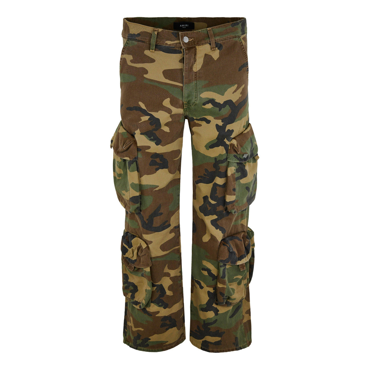 Utility Camo Cargo Trousers