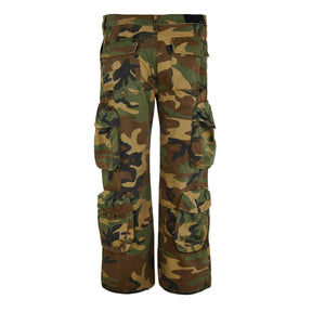 Utility Camo Cargo Trousers