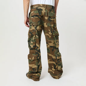 Utility Camo Cargo Trousers
