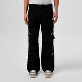 Le Marrone Zipped Cargo Trousers