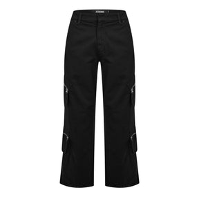 Le Marrone Zipped Cargo Trousers